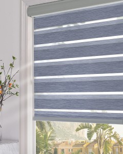100% Polyester Zebra Fabric Named Day And Night Semi-blackout Zebra Roller Blinds Fabric For Home And Hospital Of Zebra Fabric