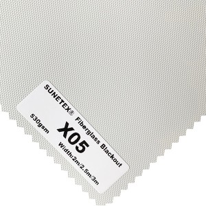 UV Protect Blackout Fiberglass Fabric 40% Fiberglass And 60% PVC