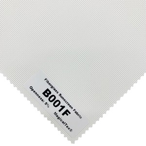 5 Years Warranty Sunscreen Roller Type Glass Fiber Fabric