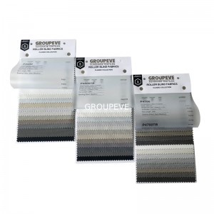 New Designed Jacquard Blackout Roller Fabric Blinds Shades Shutters 100% Blackout Polyester Curtain Smart Blinds