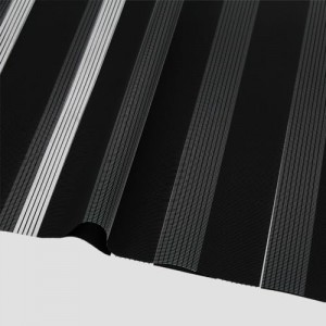 Custom Korean Style 100% Polyester Fabric Zebra Blinds Fabric Dual Layer Fabric