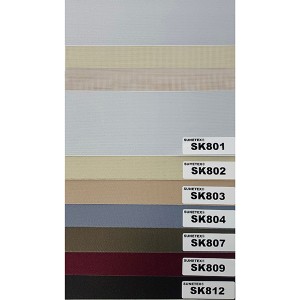 Multi-colored Double Layer Blinds Fabric 100% Polyester