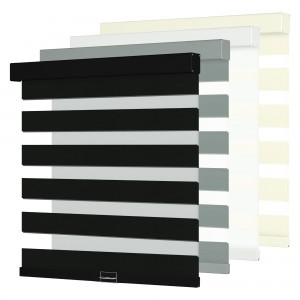 Zebra Blinds Fabric Manual Blackout Venetian Blinds Fabric for Windows Home Luxury Zebra Blinds Fabric