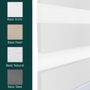 Free Samples Cordless Spring Roller Motorized Blinds With Cheap Price