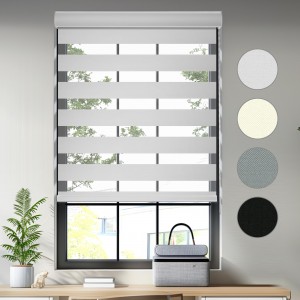 Low MOQ Blinds Fabric Manufacturer Day Night Roller Blind Fabric Zebra Blind Fabric