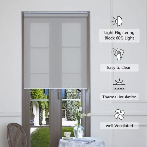 Customized Color Custom Design Sunscreen Fabric Sunshine Fabric For Roller Window Blinds
