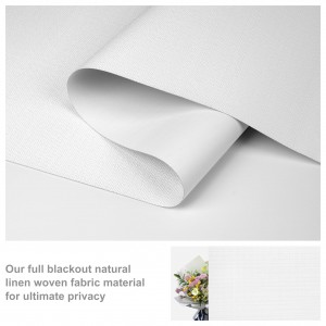 100% Polyester Windows Thermal Insulation Blackout Roller Blinds Shades With Protection UV