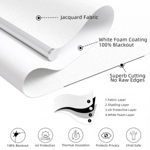 100% Polyester Top Quality Soft Blinds Fabric Solid Color Blackout Roller Blinds