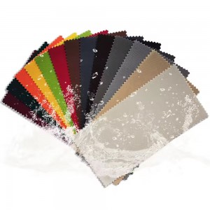 100% Solution Dyed Yarn Water Repellent Fading Textile Acrylic Awnings Fabric