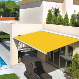 100% Solution Dyed Yarn Water Repellent Fading Textile Acrylic Awnings Fabric