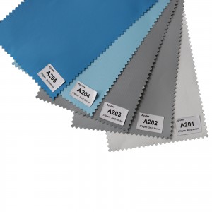 Wholesale 100% Polyester Color Coated Blackout Roller Blinds Fabrics For Living Room Decoration