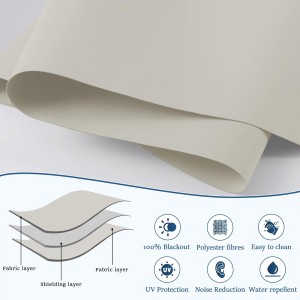 Manufacturer Blackout Roller Blinds Translucent Fabric Polyester Material Roller Blind Fabric