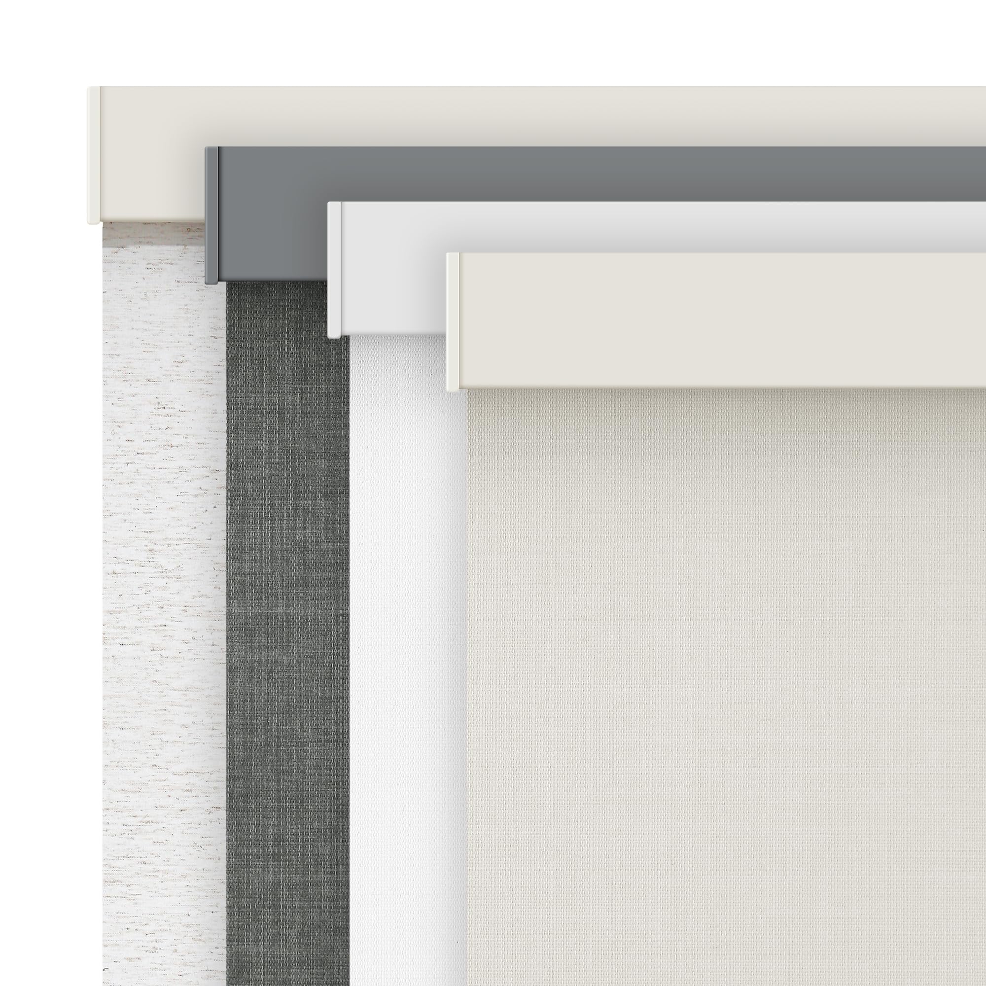 Fire Flame Retardant Plain Window Blinds Blackout Fabric for Roller Blinds