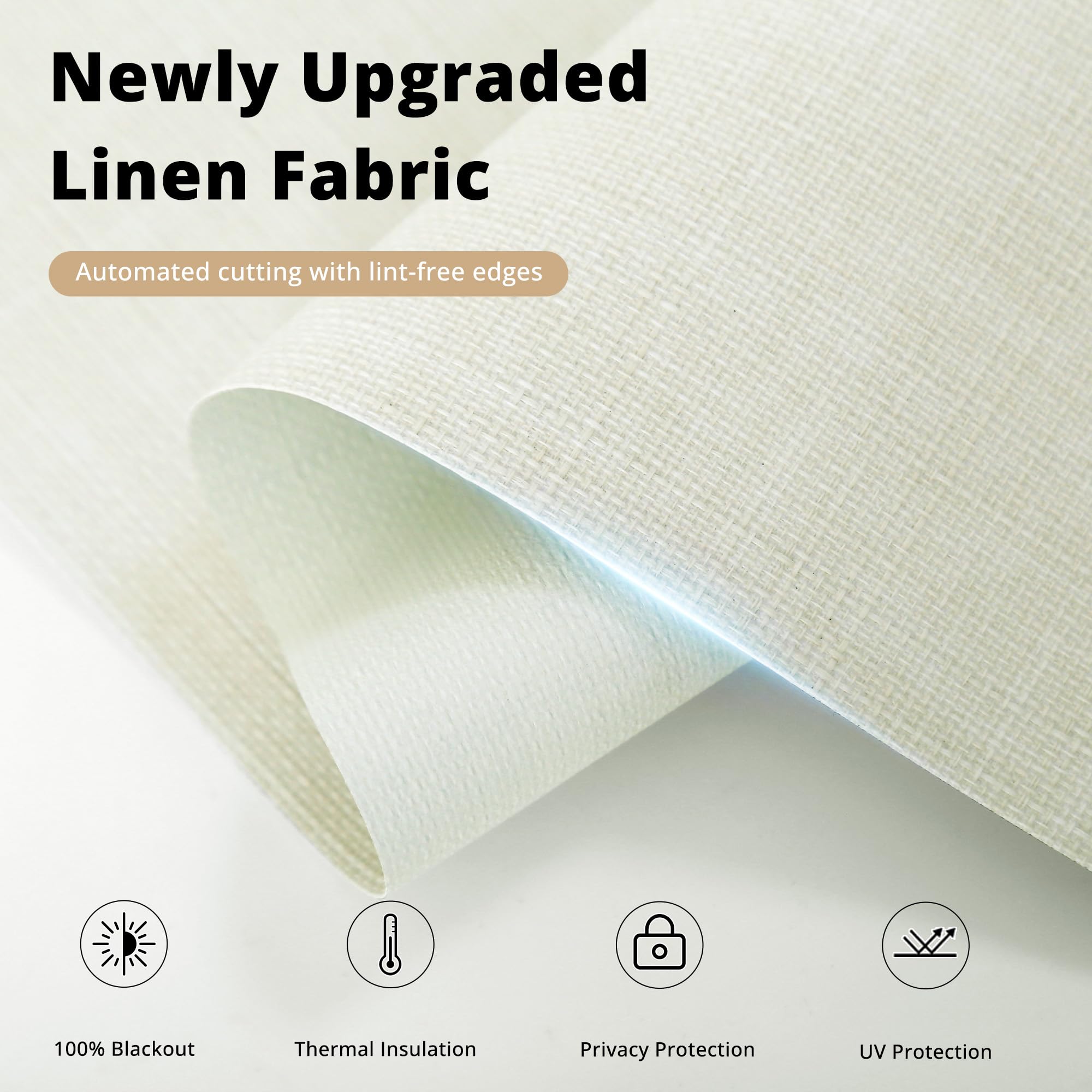 100% Polyester Textured Blackout Roller Blinds Fabrics: Transforming Home Decor