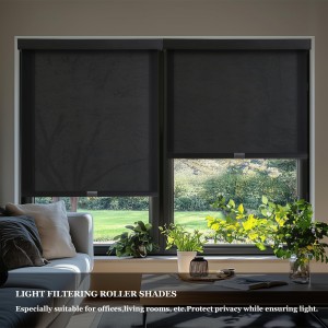 Wholesale Fire Resistant Sunscreen Roller Blind Pleated Shade Fabric for Window