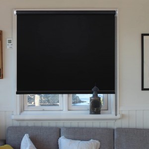 Roller Blinds Fabric for Window Decoration 100% Blackout Office Window Blinds
