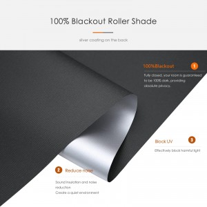 Best Service Coated Printed Curtain Blackout Fabrics Roller Blinds Fabric