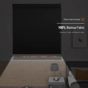 Best Service Coated Printed Curtain Blackout Fabrics Roller Blinds Fabric