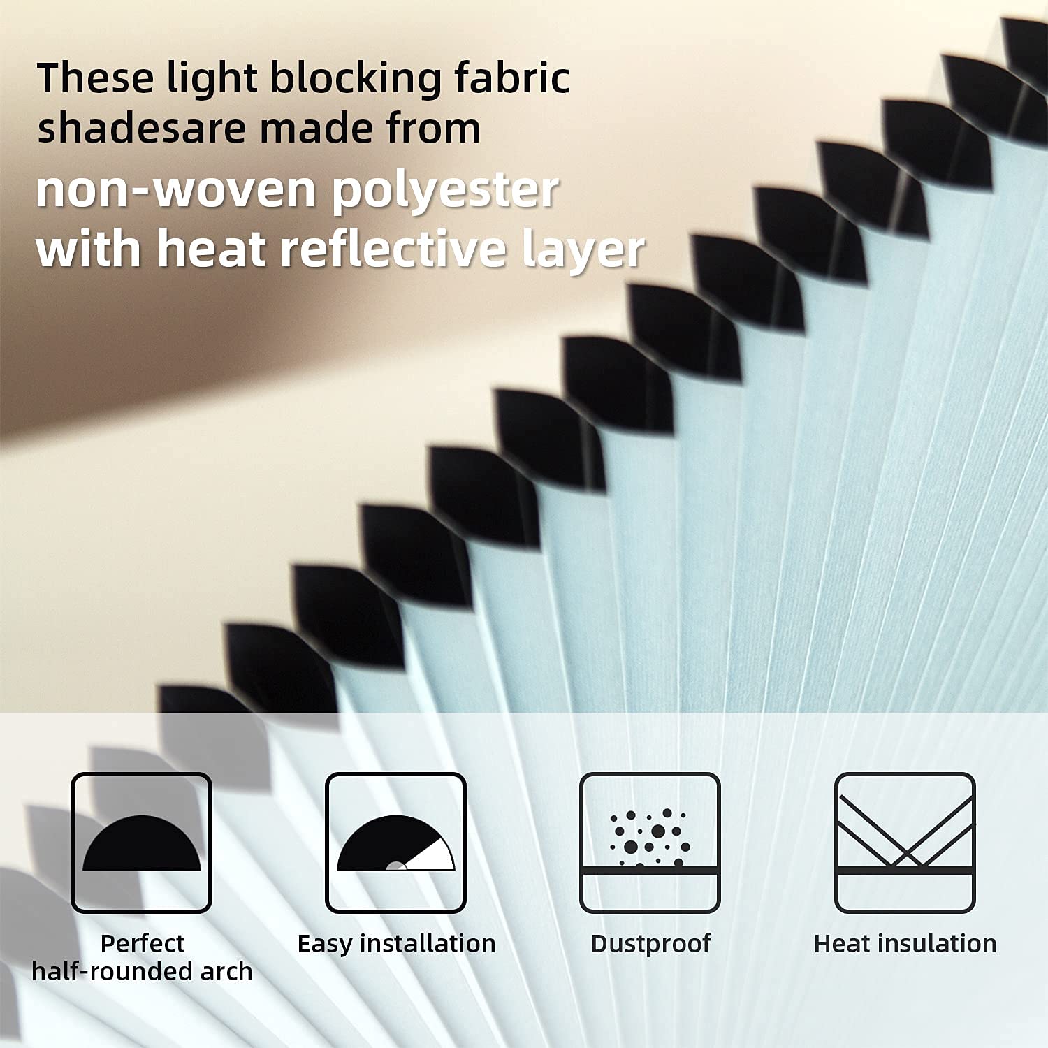 100% Blackout Soundproof Window Honeycomb Shades Gain Traction in Market