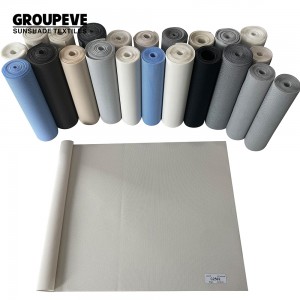 Wholesale 5% Openness Anti-UV Motorized Roller Sunscreen Fabric For Home Decor