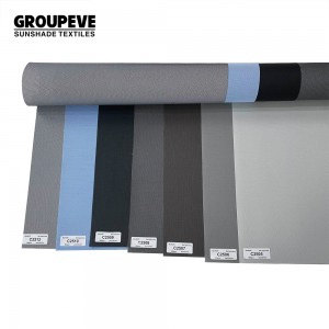 Wholesale 5% Openness Anti-UV Motorized Roller Sunscreen Fabric For Home Decor