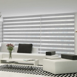 Cheap Price Zebra Blinds Fabric With Plain Color
