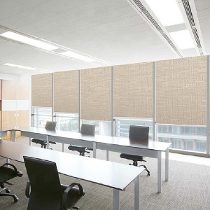 China Decor Privacy Roller Blind Fabric Semi blackout