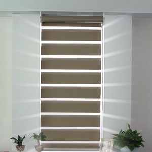 China Decor Privacy Zebra Blind Fabric For Office Window Screen