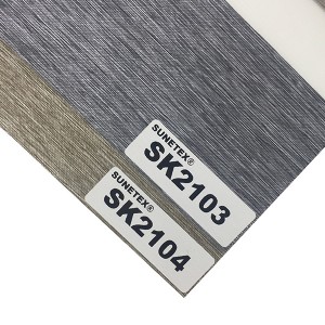 China Decor Privacy Zebra Blind Fabric For Office Window Screen