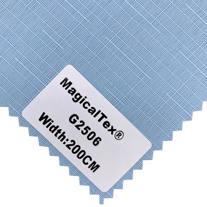 Curtain Fabric Semi Blackout Fabric White Coating
