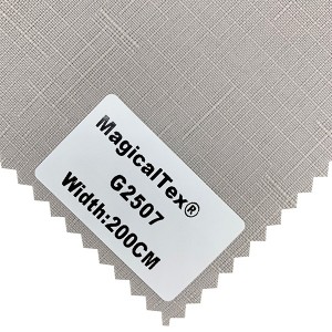 Curtain Fabric Semi Blackout Fabric White Coating