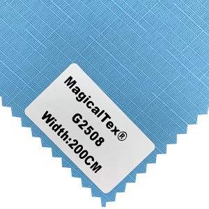 Curtain Fabric Semi Blackout Fabric White Coating