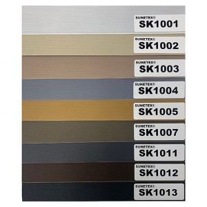 Customized Fashionable Roller Blinds Zebra Fabric 100% Polyester