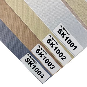 Customized Fashionable Roller Blinds Zebra Fabric 100% Polyester