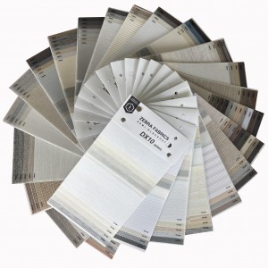 New Design 100% Polyester Cheap Price Translucent Double Layer Roller Blinds Fabrics For Window