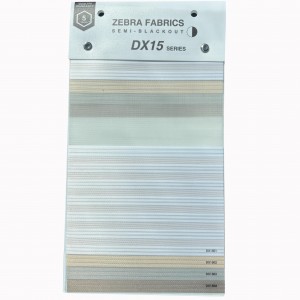 Home Window Decoration Fashionable Zebra Blackout Blinds Day and Night Blinds Fabric