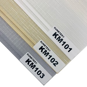 Day And Night Two Layers Sheer Shades Fabric For Home