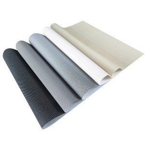 European Black Battery Operated Electric Complete PVC Blackout Roll Down Roller Shades Office Direct Blinds On Line