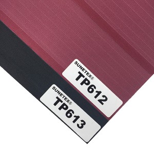 Durable Shangri-La Blind Fabric Semi-blackout