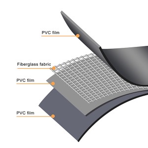 China OEM China Ylcl3004 Normal Fiberglass Window Curtain Material for Roller Blinds Sunshade