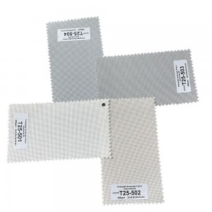 1 Inch 1.83m Width 1% 5% 10% Openness Fiberglass Sunscreen Roller Blind Fabric