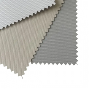 Fire Flame Retardant Plain Window Blinds Blackout Fabric for Roller Blinds