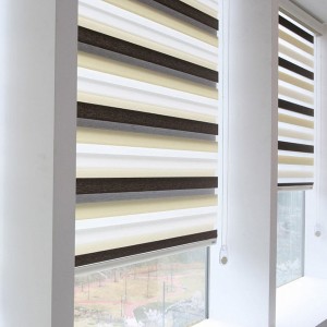 Factory Hot Sell Dual Sheer Roller Blinds Fabric For Office