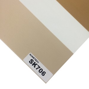 Factory Hot Sell Dual Sheer Roller Blinds Fabric For Office