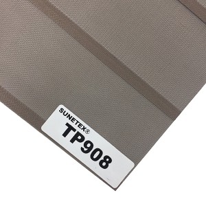 Factory Hot Sell Triple Shade Shangri-La Roller Blinds Fabric 100% Blackout