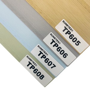 Fashionable New Style Triple Layer Shangri-La Fabric Semi-blackout