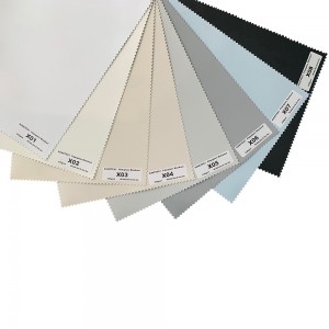 Anti-UV Fiberglass Blackout Blinds Fabric for Window Shutter Pvc Roller Blinds Sunshade Solar Fireproof Roller Blind Fabrics