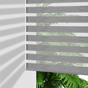 Colorfast Durable UV Proof PVC Material Zebra Blind Fabric for Window