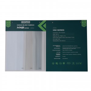 OEKO – TEX Certified Flame Retardant Hanas Blinds Fabric for Safety First Spaces