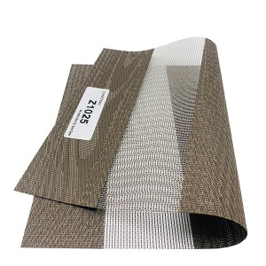 High Quality Printing Butterfly Jacquard Sunscreen Zebra Roller Blinds Fabrics
